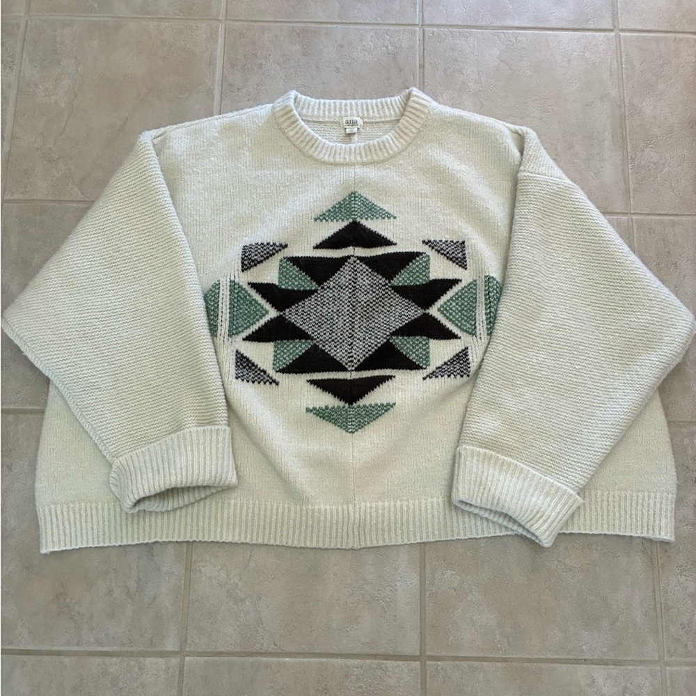 a.n.a Soft Cream Pullover Sweater